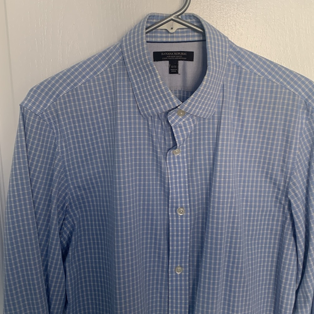 banana republic shirt non iron